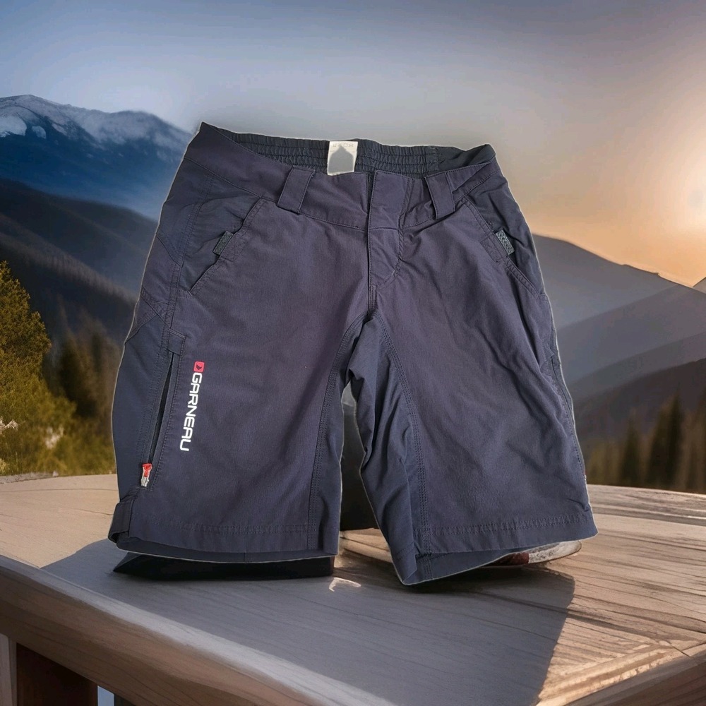 🚵Louis Garneau Zappa Shorts Women's S/P Black Stretch Casual & Trail MTB Shorts
